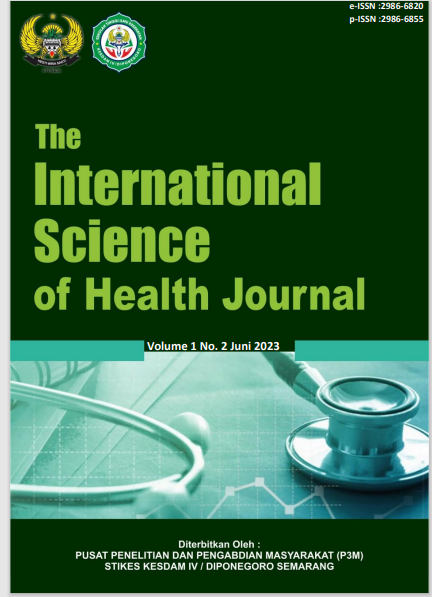 					View Vol. 1 No. 2 (2023): June : The International Science of Health Journal
				